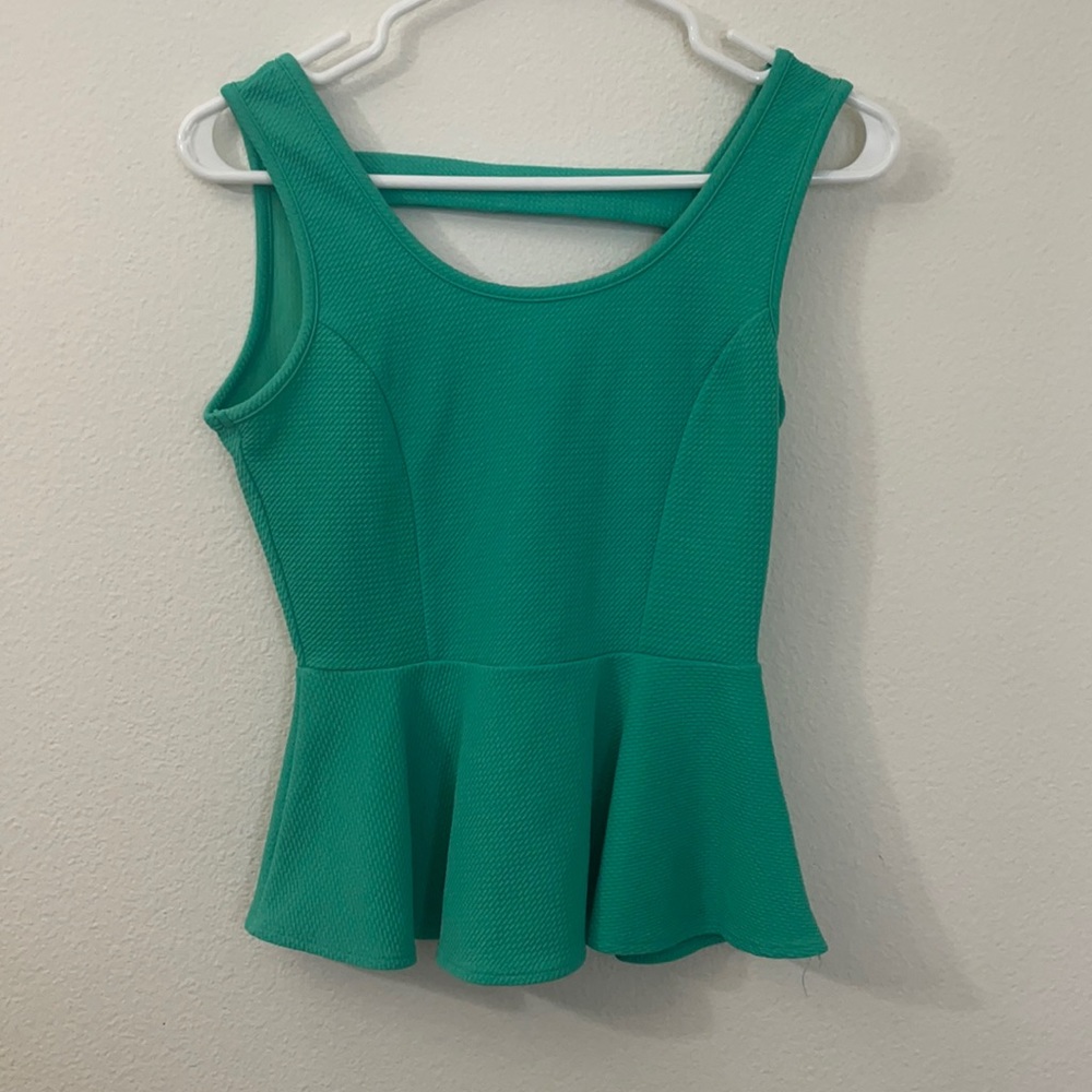 Charlotte Russe Size M greenish top